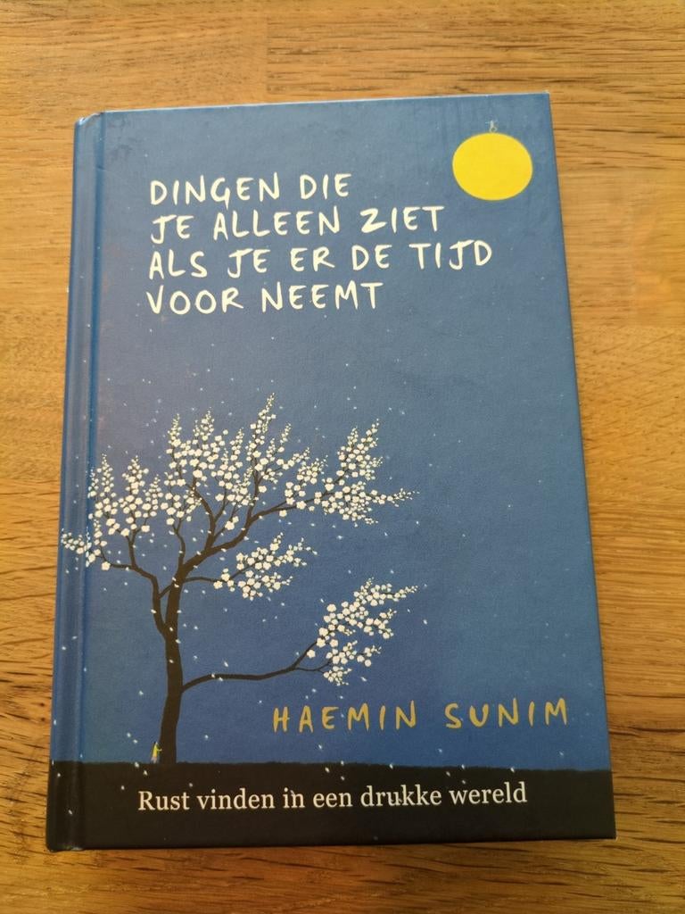 Dingen die je alleen ziet als je er de tijd voor neemt, Boeken, Ophalen, Zo goed als nieuw, Haemin Sunim
