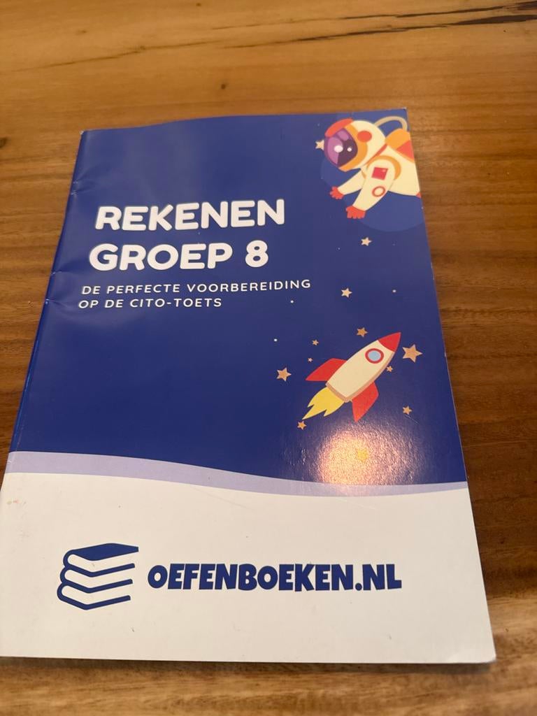 Nieuw Oefenboek Rekenen Groep 8 Cito-toets, Ophalen of Verzenden, Nieuw, Overige niveaus
