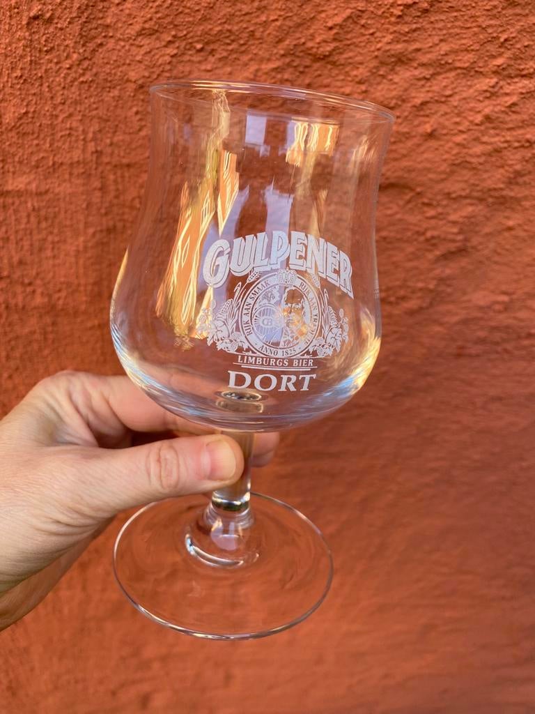 Gulpener Dort bierglas, Ophalen, Zo goed als nieuw, Glas of Glazen, Gulpener