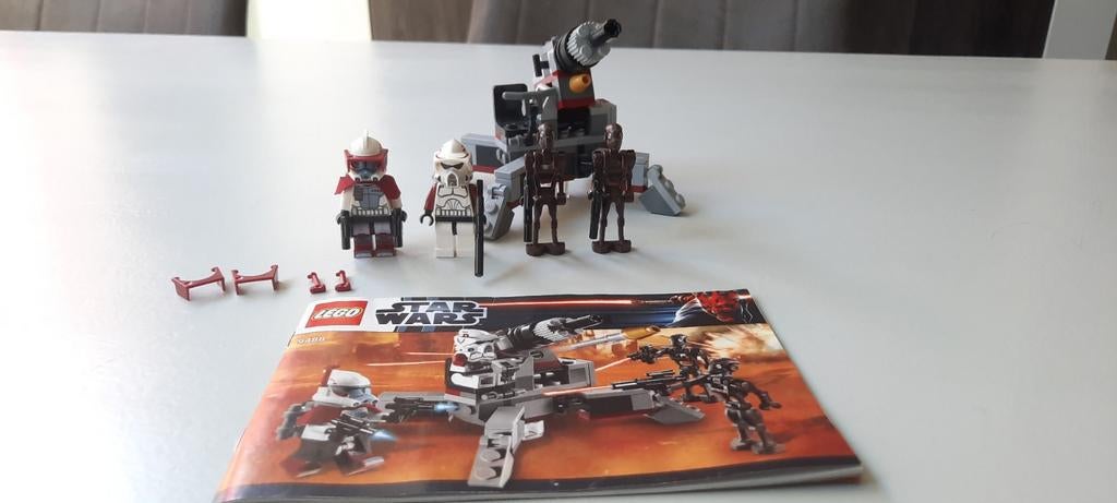 LEGO Star Wars 9488 Elite Clone Trooper & Commando Droid, Kinderen en Baby's, Speelgoed | Duplo en Lego, Compleet, Gebruikt, Star Wars