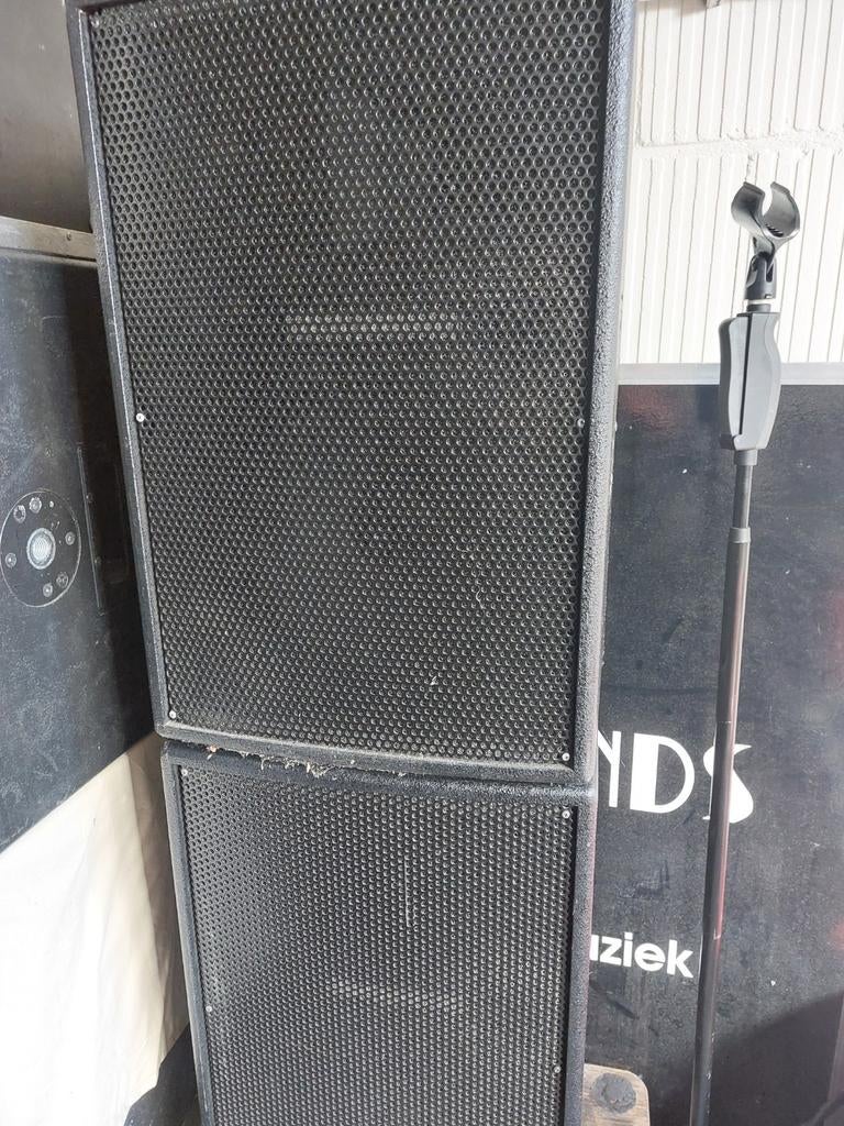 Dynacord speakers cp12-3, Ophalen of Verzenden, Gebruikt, Minder dan 500 watt