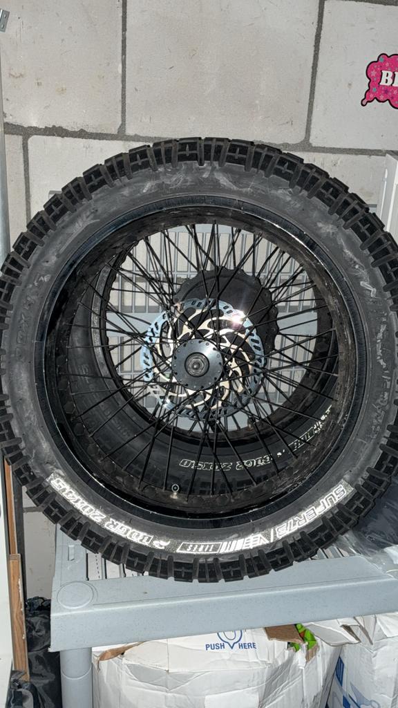 Super 73 S2 onderdelen - Wielen, frame, voorvork controller, Ophalen of Verzenden, Gebruikt, Wiel