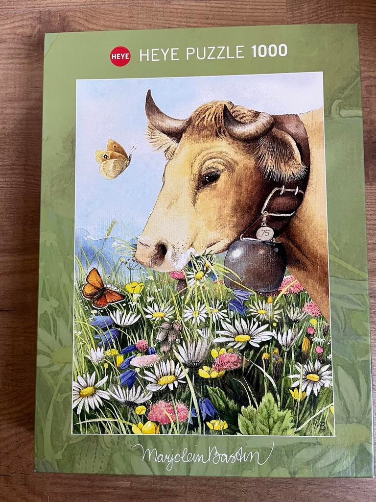 Marjolein legpuzzel 1000 stuks, Hobby en Vrije tijd, Denksport en Puzzels, Ophalen of Verzenden, 500 t/m 1500 stukjes, Zo goed als nieuw