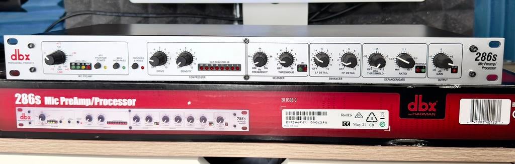 DBX 286s Mic Preamp/Processor, Ophalen of Verzenden, Zo goed als nieuw, Compressor