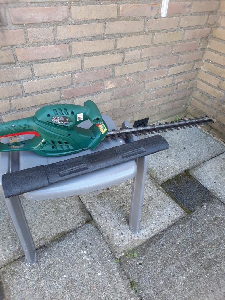 Parkside heggenschaar 450watt snoeibreete 50cm, Ophalen, Zo goed als nieuw, Elektrisch, Parkside