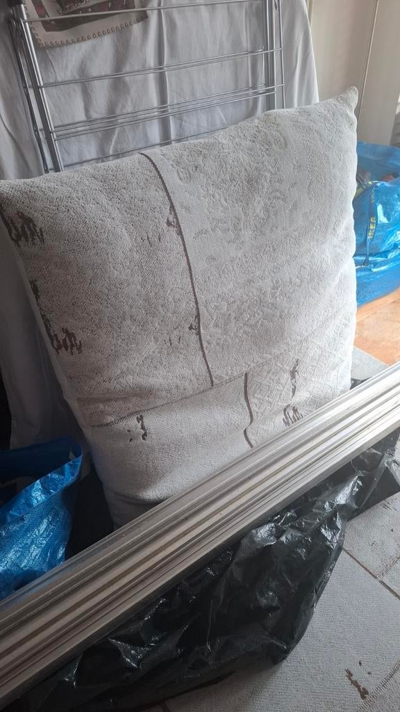 Patchwork vloerkleed met bijpassende kussens, Ophalen, Gebruikt, Overige kleuren, Rechthoekig