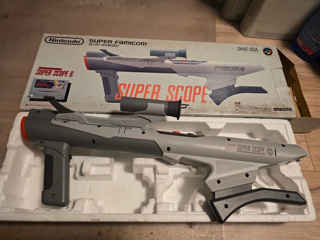 Nintendo Super Scope - Super Famicom (Japanse Import) incomp, Spelcomputers en Games, 1 speler, Ophalen of Verzenden, Gebruikt