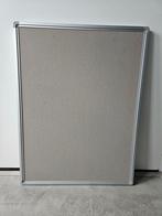 Prikbord Bulletin 45x60cm grijs, Huis en Inrichting, Ophalen, Zo goed als nieuw, Prikbord