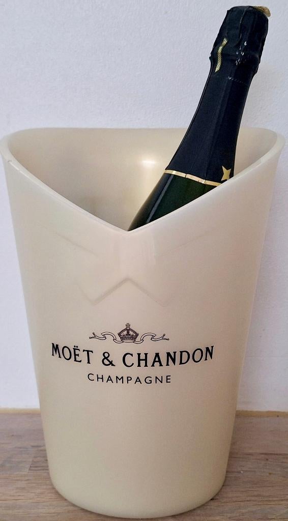 Vintage Moët et Chandon 'Tuxedo" wijn/champagneloeler, Ophalen of Verzenden