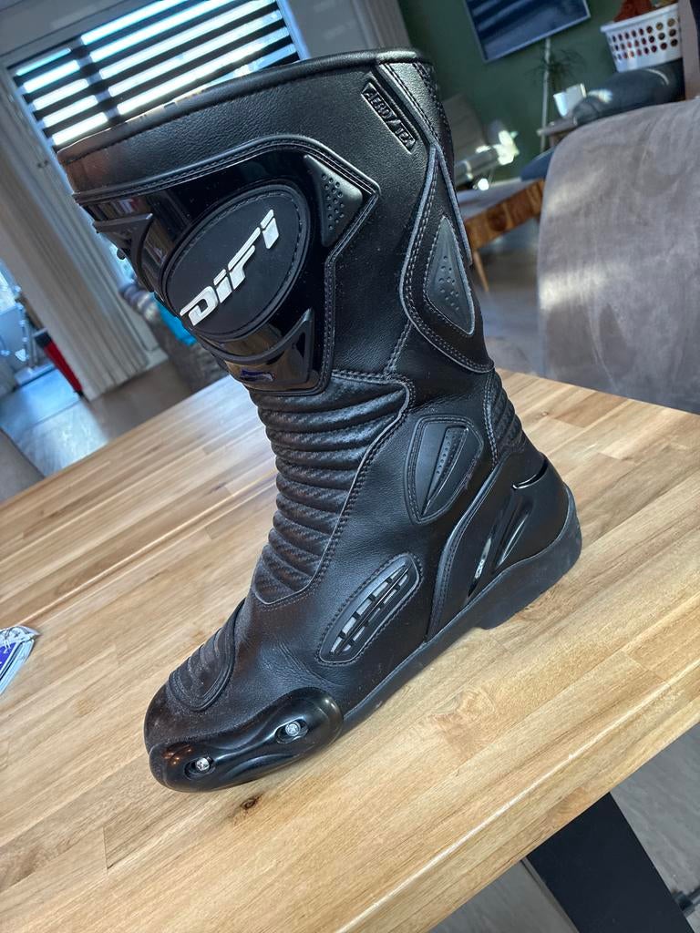 Difi motorlaarzen maat 43, Motoren, Ophalen of Verzenden, Tweedehands, Heren, Laarzen
