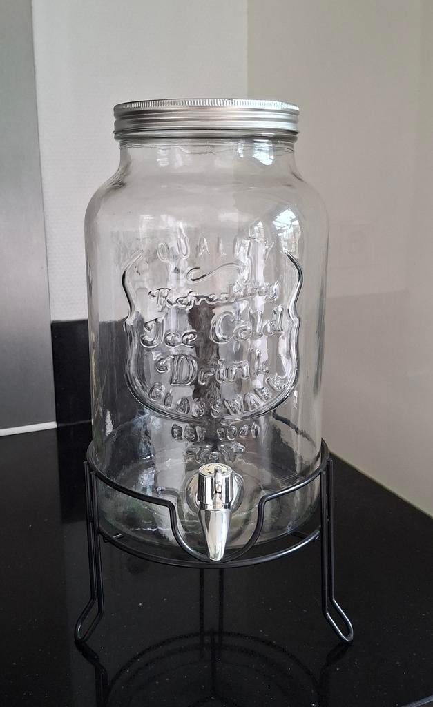 Zgan Limonade tap 5 ltr met houder, Ophalen of Verzenden, Zo goed als nieuw