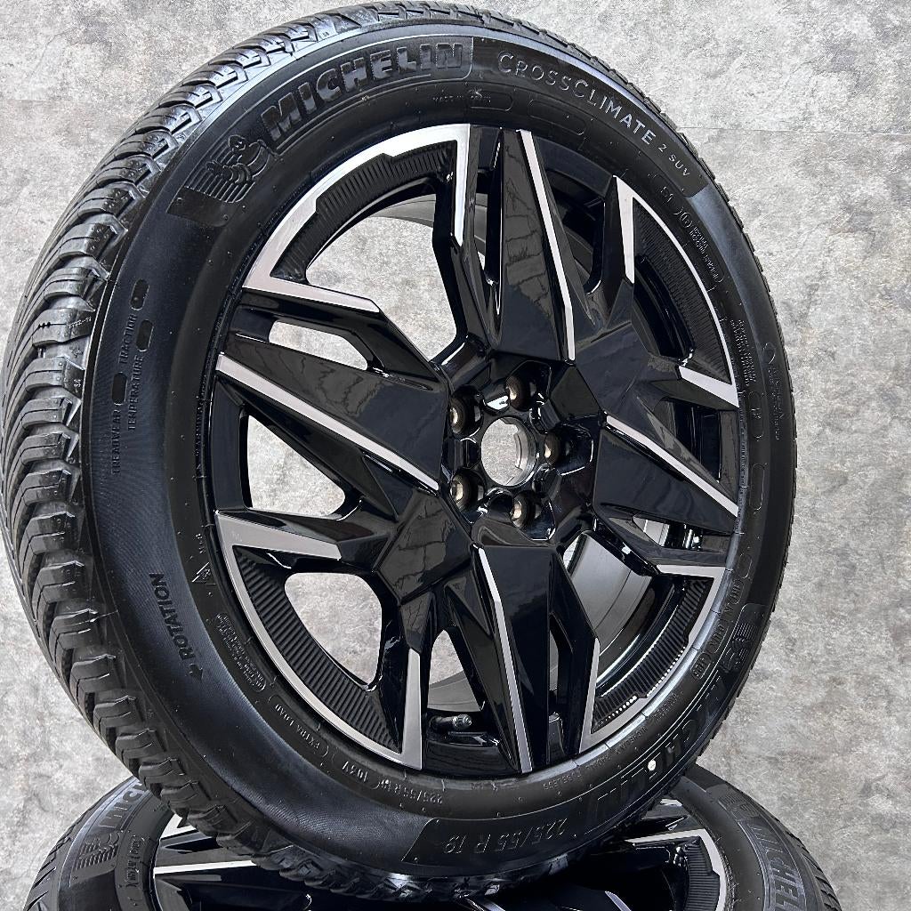19 inch originele velgen + zomerbanden Peugeot 3008 | 5008, Auto-onderdelen, Banden en Velgen, 19 inch, Banden en Velgen, Nieuw