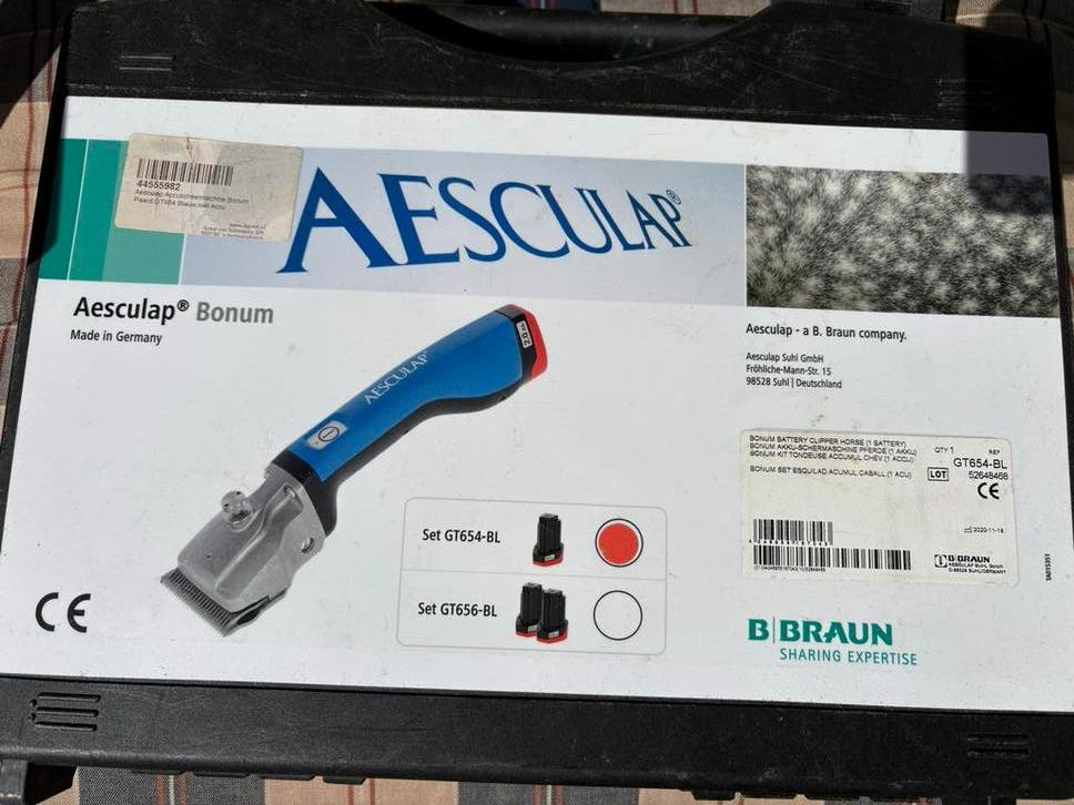 Draadloos dieren scheerapparaat Aesculap, Ophalen of Verzenden, Zo goed als nieuw, Overige soorten