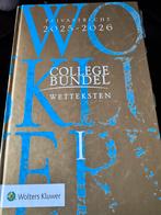 Collegebundel hardcover 2025-2026 Privaat- en Publiekrecht, Boeken, Studieboeken en Cursussen, Ophalen of Verzenden, Gamma, Gelezen