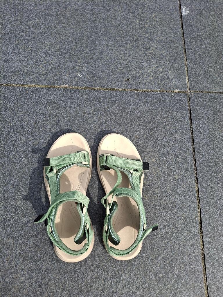 sandalen, Kleding | Dames, Schoenen, Nieuw, Human Nature, Groen, Sandalen of Muiltjes