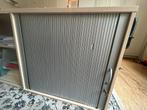 Opbergkast met roldeur (2x), Huis en Inrichting, Kasten | Roldeurkasten en Archiefkasten, Ophalen, Kunststof, Gebruikt, 50 tot 100 cm