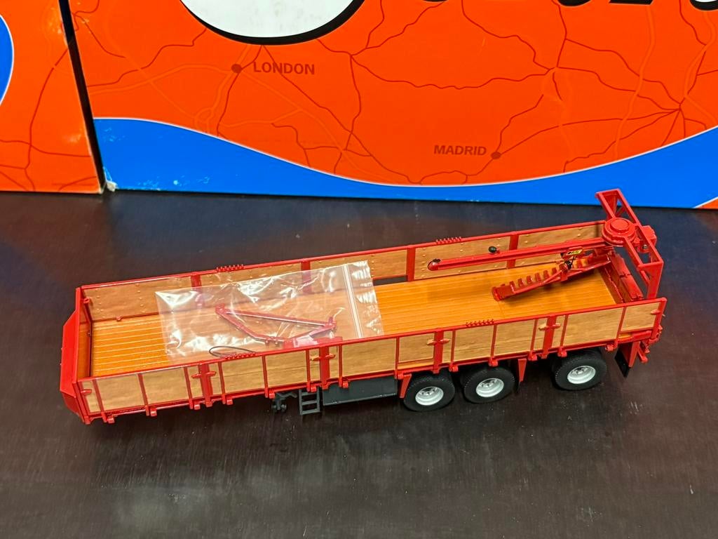 Wsi Steentrailer, Ophalen of Verzenden, Zo goed als nieuw, Bus of Vrachtwagen, Wsi