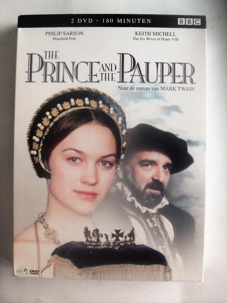 The Prince and the Pauper (originele dvd's) BBC mini serie, Alle leeftijden, Boxset, Drama, Ophalen of Verzenden