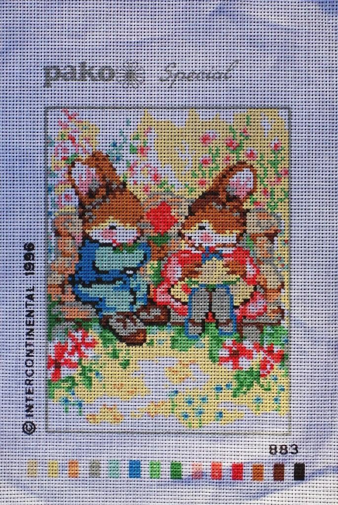 Cado Pako 4 voorbedrukte borduurstramiens kinderafbeeldingen, Ophalen of Verzenden, Nieuw, Handborduren, Onderdeel of Toebehoren