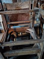 Oude boerenstoelen, Huis en Inrichting, Ophalen, Gebruikt, Bruin, Vijf, Zes of meer stoelen