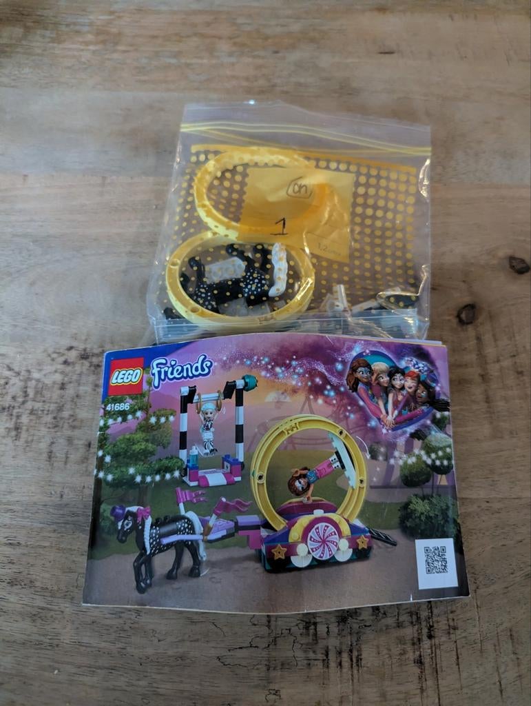 LEGO 41686 magical acrobatics, Kinderen en Baby's, Speelgoed | Duplo en Lego, Gebruikt, Lego, Friends, Ophalen of Verzenden