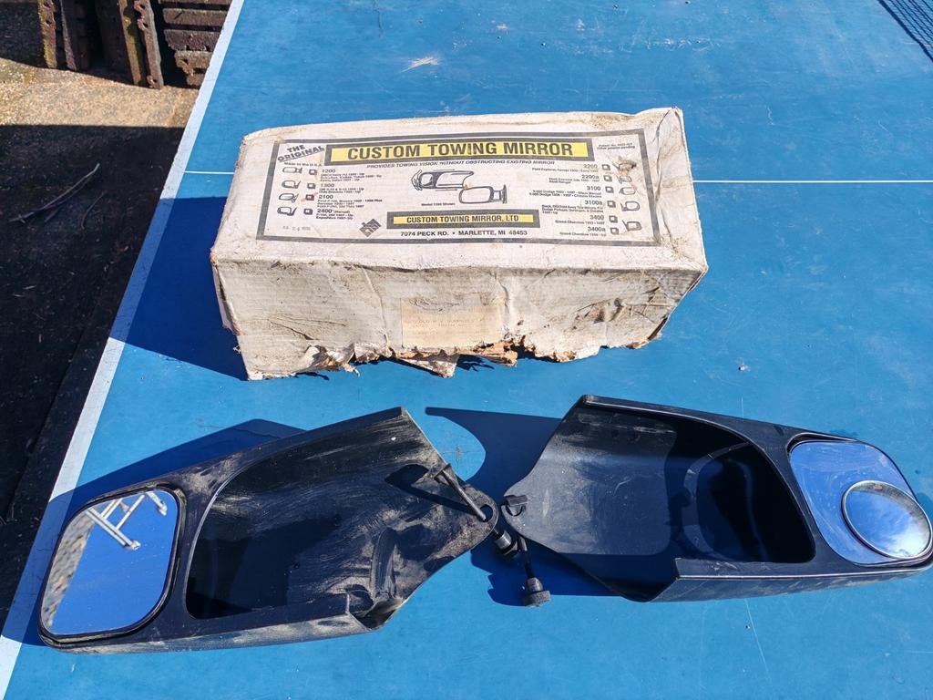 Custom Towing Mirrors voor GMC/Chevy, Ford, Dodge, Ophalen of Verzenden