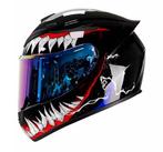 Professionele beschermende Motorhelm Unisex in Venom stijl, Ophalen of Verzenden, Nieuw met kaartje, Overige typen, Overige merken