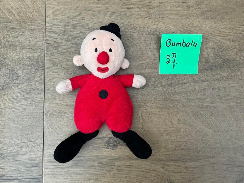 Zgan, niet kapot, Bumbalu knuffel van Bumba Studio 100, Ophalen, Overige figuren, Zo goed als nieuw, Beeldje of Figuurtje