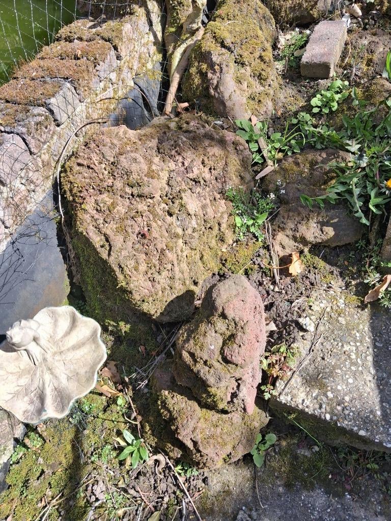 Lava steen, Tuin en Terras, Ophalen