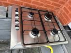4 pits gasstel, Ophalen, Gebruikt, 60 cm of meer, 4 kookzones