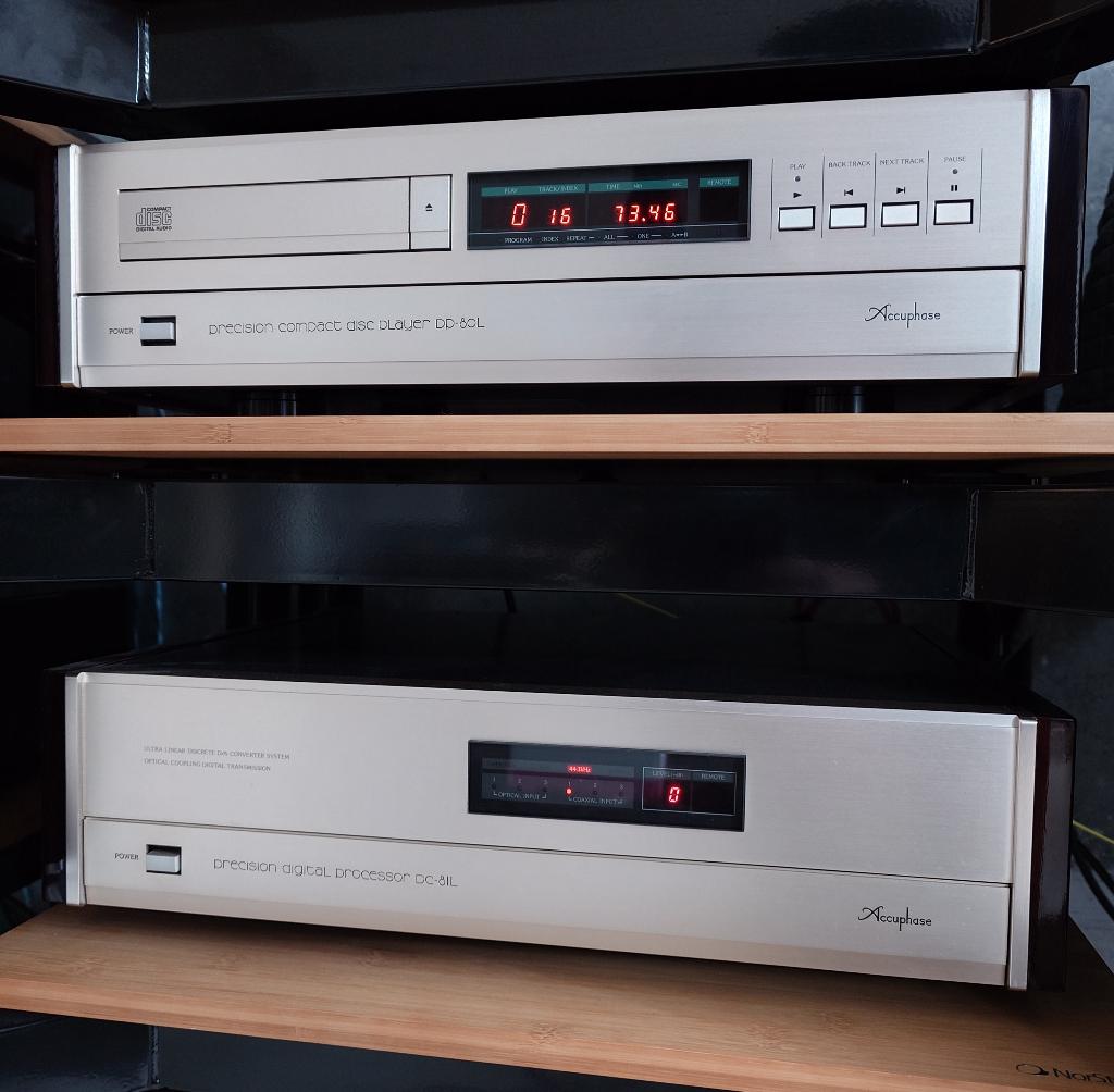 Accuphase DC-80L / DP-81L CD + DAC, Audio, Tv en Foto, Cd-spelers, Ophalen, Gebruikt, Overige merken