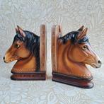 Set boekensteunen paarden keramiek, Antiek en Kunst, Ophalen of Verzenden
