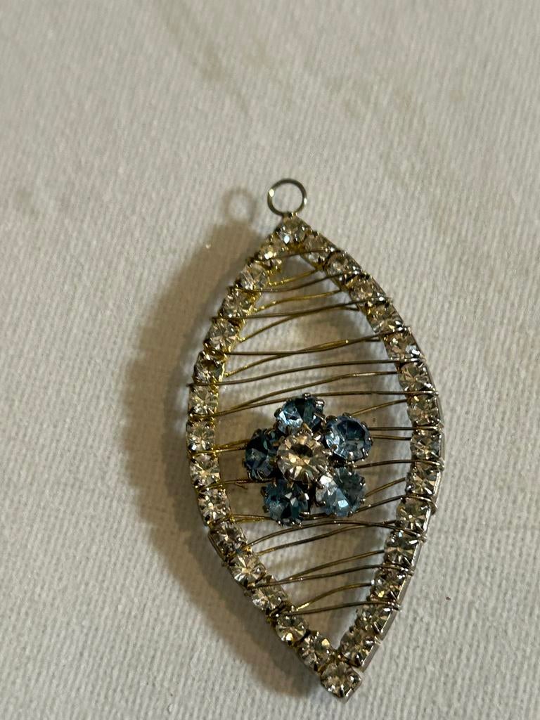 hanger met blauwe bloem vAn iran, Sieraden, Tassen en Uiterlijk, Overige materialen, Overige kleuren, Nieuw, Ophalen of Verzenden