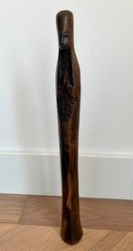 Antiek Afrikaans ebbenhouten beeld - Mooi en uniek!, Ophalen of Verzenden