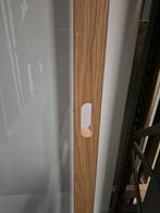 93x231,5cm schuifdeur eiken staallook blank glas JHD3, Ophalen, 80 tot 100 cm, Binnendeur, Nieuw