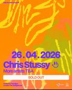 ticket te kopen voor CNW King's Night with Chris Stussy, Eén persoon, April
