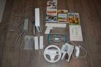 Nintendo Wii met spellen en toebehoren, Ophalen of Verzenden, Gebruikt, Met 2 controllers