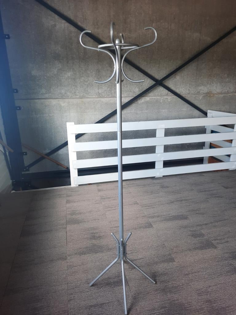 Metalen staande kapstok - Grijs, Ophalen, Gebruikt, Metaal, Staande kapstok