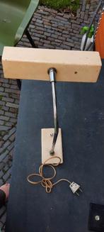 Heca Edam desk lampen Jaren 60 Mid Century, Verzenden, Gebruikt, Metaal, Minder dan 50 cm