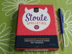 Stoute spelletjes - ondeugende uitdagingen - 18+, Vijf spelers of meer, Ophalen of Verzenden, Zo goed als nieuw