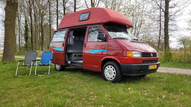 VW T4 Westfalia camper 2.4D, Caravans en Kamperen, Campers, Bedrijf, tot en met 4, Buscamper of Camperbus, Volkswagen, Overige merken