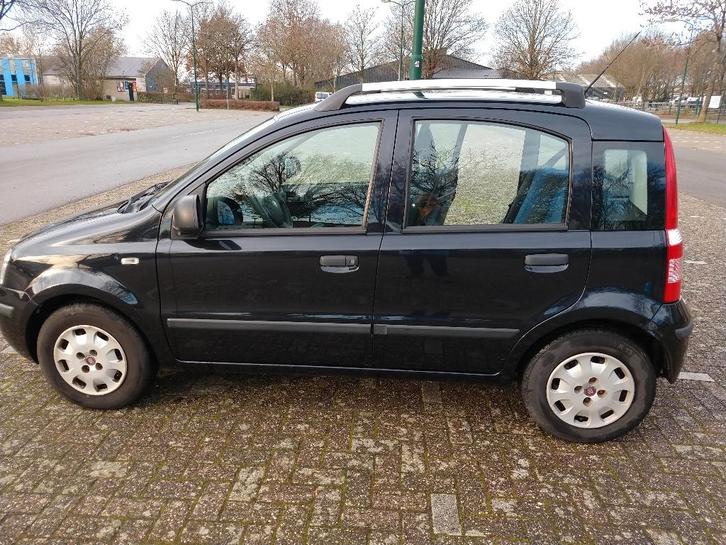 Fiat Panda 1.2 2012 Zwart, Auto's, Fiat, Particulier, Panda, ABS, Airbags, Airconditioning, Boordcomputer, Dakrails, Elektrische ramen