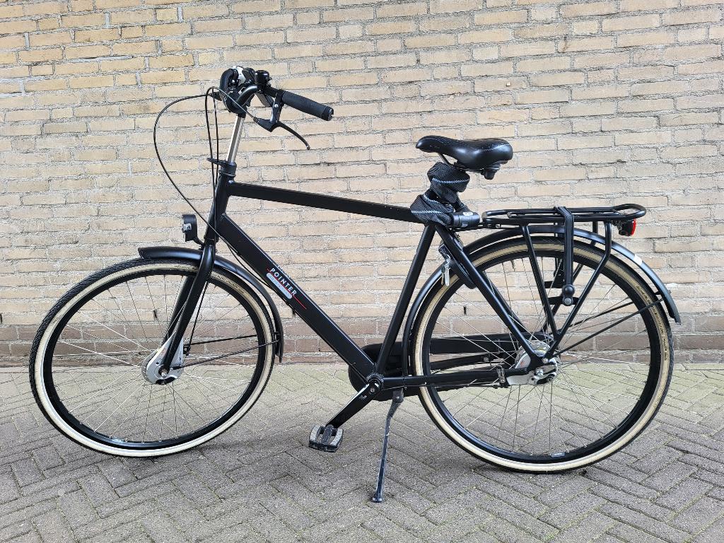 Pointer city bike in good condition, 57cm frame, Versnellingen, Zo goed als nieuw, 57 tot 61 cm, Schijfrem