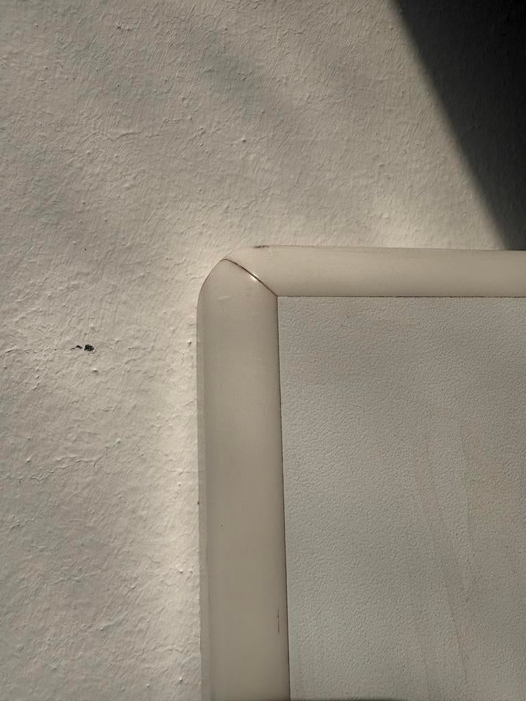 Wit kunstof keukenblad met corian randafwerking, Ophalen, Gebruikt, Wit, 50 tot 100 cm