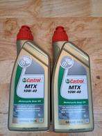 3x Nieuw Castrol mtx 10w 40 olie, Ophalen of Verzenden