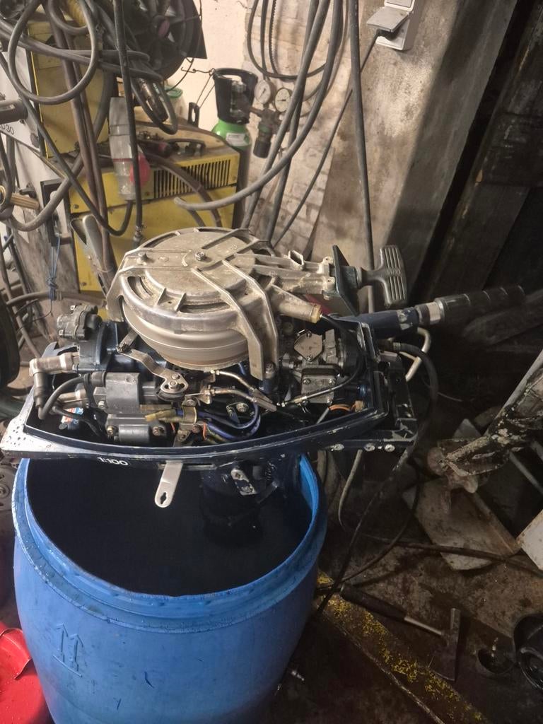 Yamaha 8pk buitenboordmotor, Ophalen