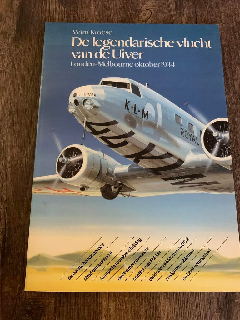 De legendarische vlucht van de Uiver, Ophalen of Verzenden, Gelezen