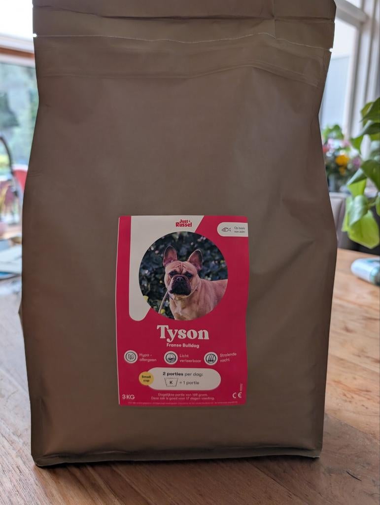 Premium honden voer, hypoallergeen zalm, 3 kg, Ophalen, Hond