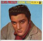 E.P. " Loving You 1 "van Elvis Presley uit 1957, Cd's en Dvd's, Vinyl Singles, Ophalen of Verzenden, Gebruikt, Pop