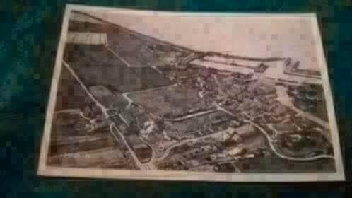 Oude luchtfoto Marken 1953, Verzamelen, Foto's en Prenten, Ophalen of Verzenden